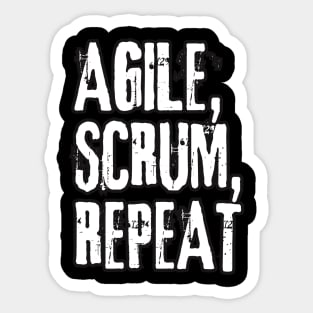 Scrum-tastic: Memes Galore Sticker and T-Shirt Collection Sticker